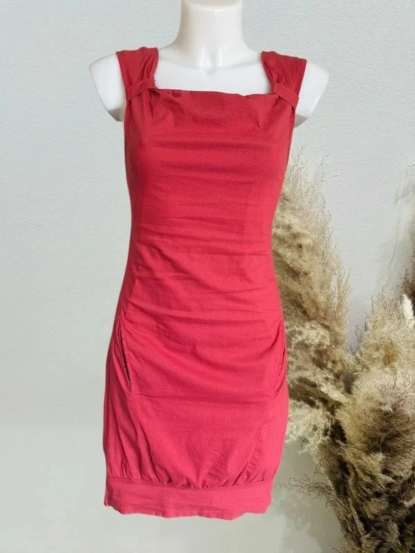 Robe femme midi bonobo bordeaux/rouge 36/S